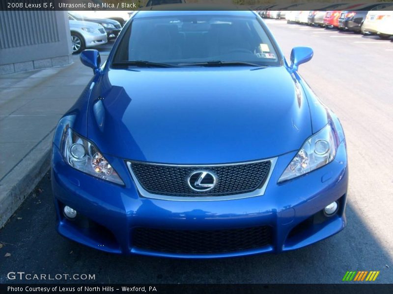 Ultrasonic Blue Mica / Black 2008 Lexus IS F