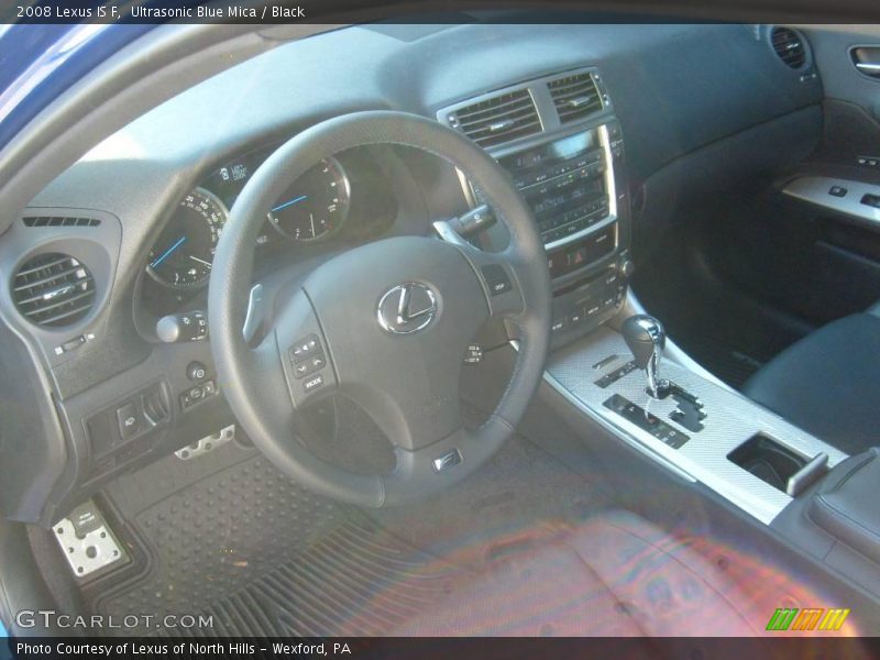 Ultrasonic Blue Mica / Black 2008 Lexus IS F