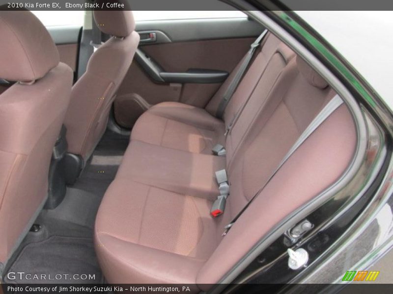 Ebony Black / Coffee 2010 Kia Forte EX