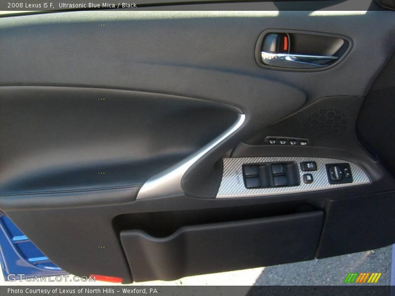Ultrasonic Blue Mica / Black 2008 Lexus IS F