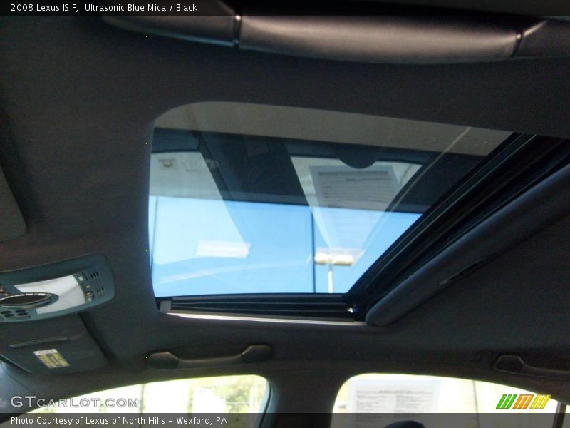 Ultrasonic Blue Mica / Black 2008 Lexus IS F