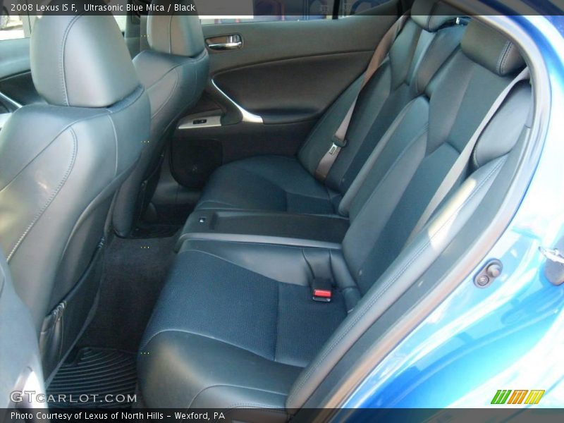 Ultrasonic Blue Mica / Black 2008 Lexus IS F