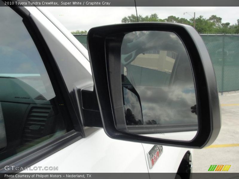 Super White / Graphite Gray 2010 Toyota Tundra CrewMax