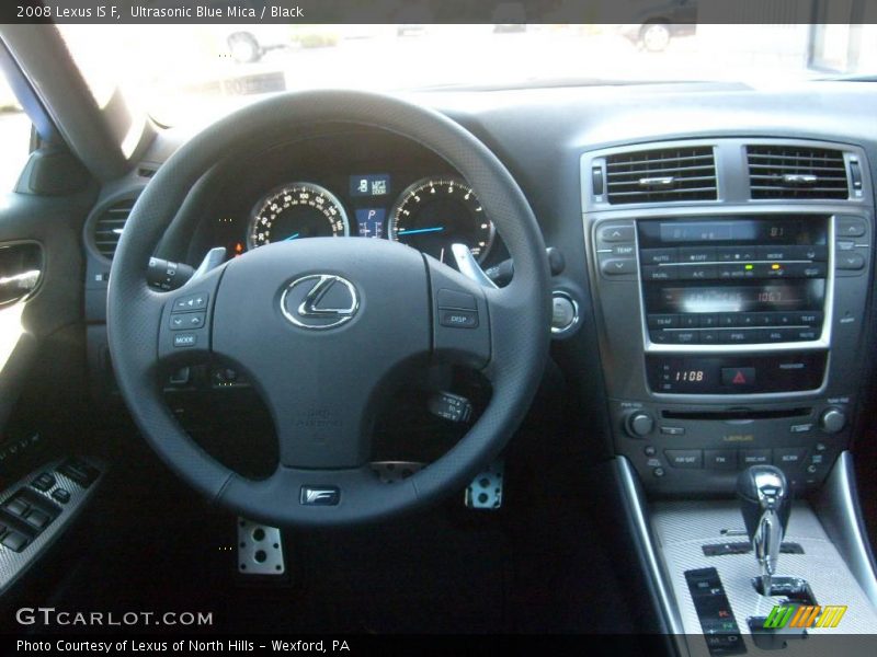 Ultrasonic Blue Mica / Black 2008 Lexus IS F