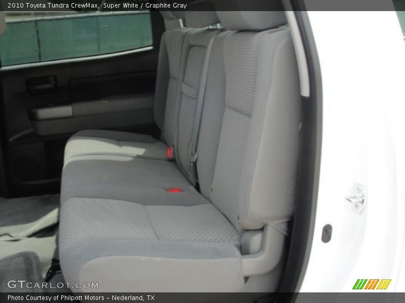 Super White / Graphite Gray 2010 Toyota Tundra CrewMax