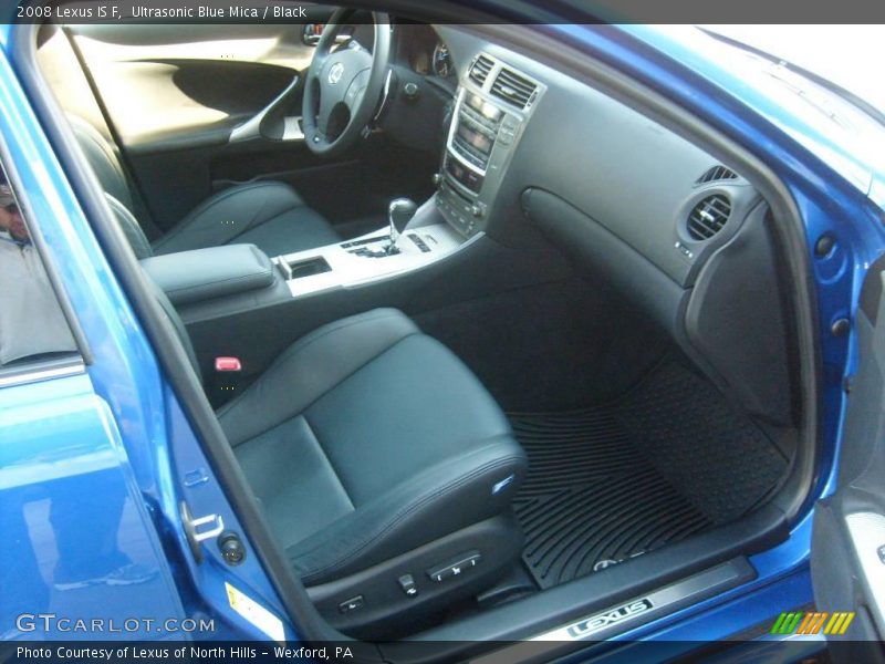 Ultrasonic Blue Mica / Black 2008 Lexus IS F
