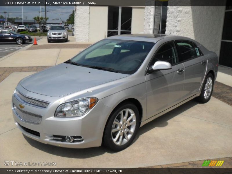 Silver Ice Metallic / Ebony 2011 Chevrolet Malibu LTZ