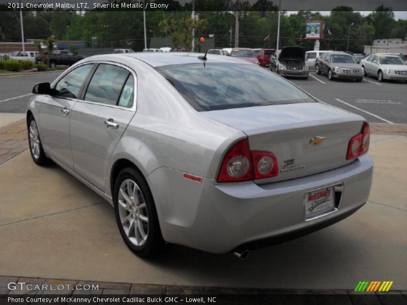 Silver Ice Metallic / Ebony 2011 Chevrolet Malibu LTZ
