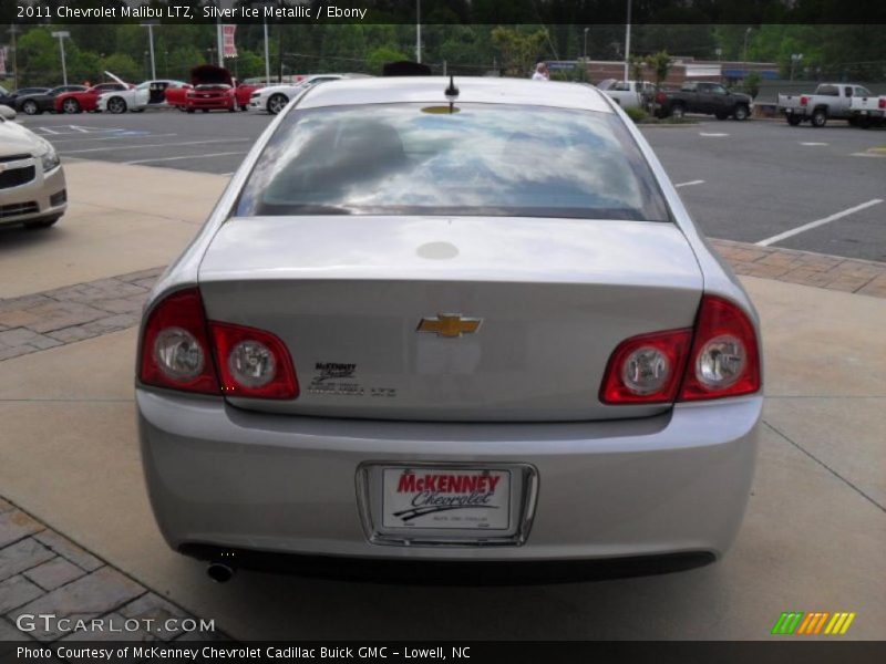 Silver Ice Metallic / Ebony 2011 Chevrolet Malibu LTZ