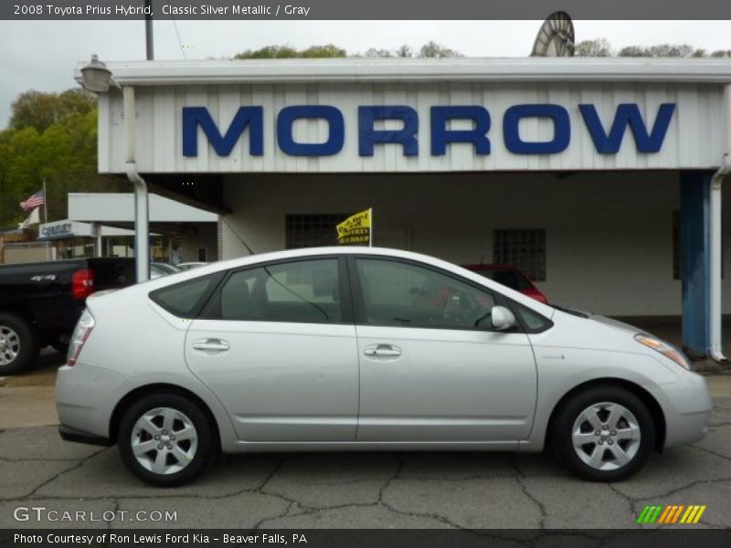 Classic Silver Metallic / Gray 2008 Toyota Prius Hybrid