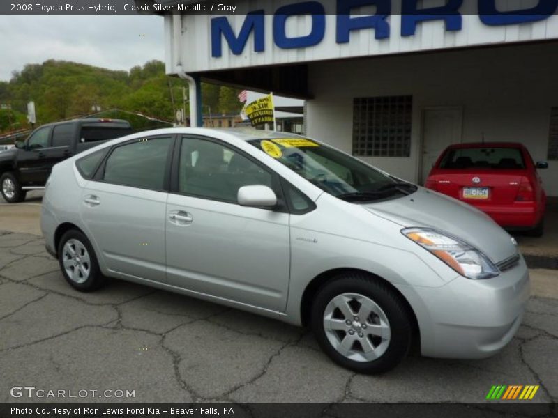 Classic Silver Metallic / Gray 2008 Toyota Prius Hybrid
