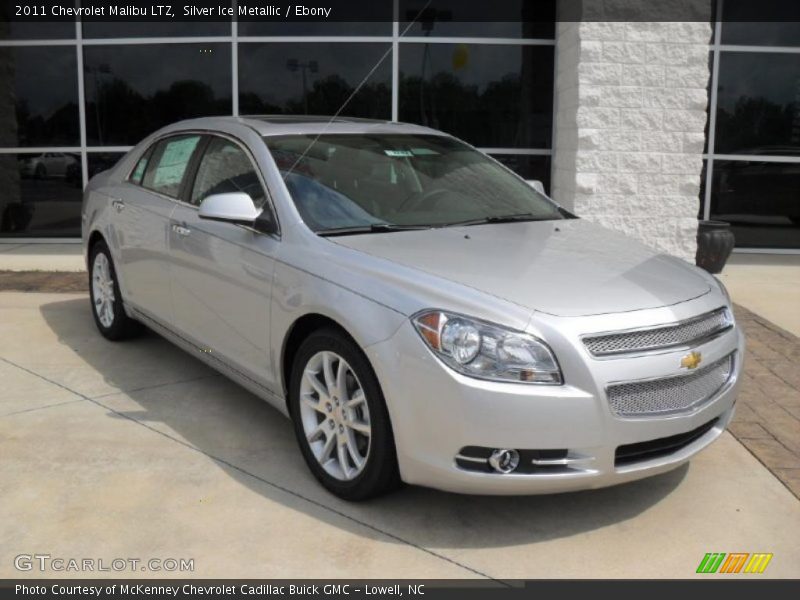 Silver Ice Metallic / Ebony 2011 Chevrolet Malibu LTZ