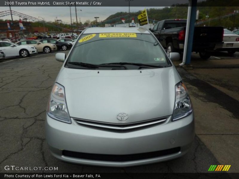 Classic Silver Metallic / Gray 2008 Toyota Prius Hybrid