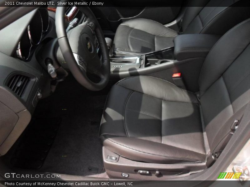Silver Ice Metallic / Ebony 2011 Chevrolet Malibu LTZ
