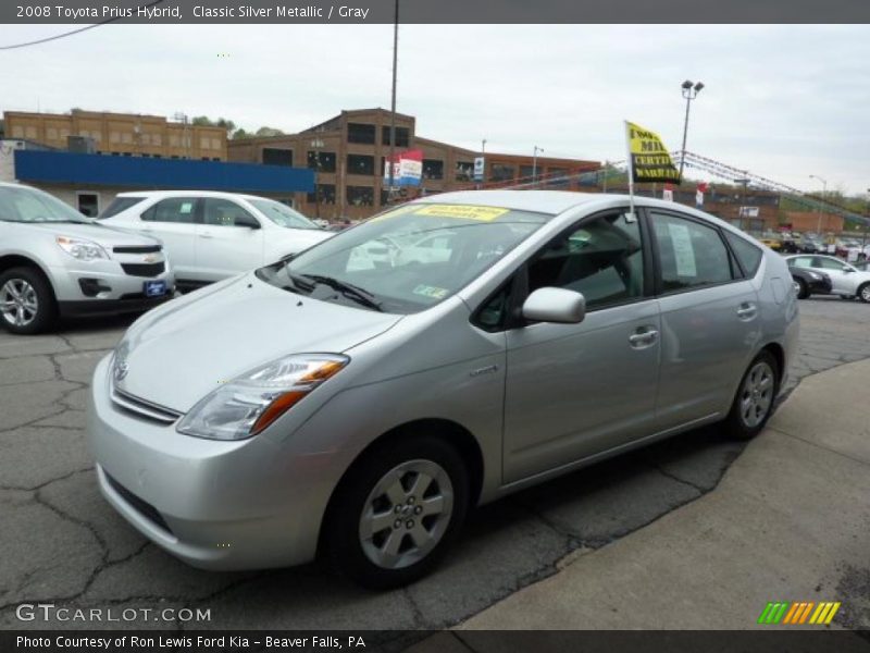 Classic Silver Metallic / Gray 2008 Toyota Prius Hybrid