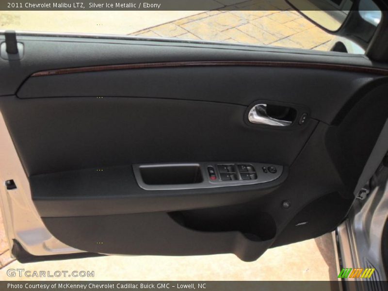 Silver Ice Metallic / Ebony 2011 Chevrolet Malibu LTZ