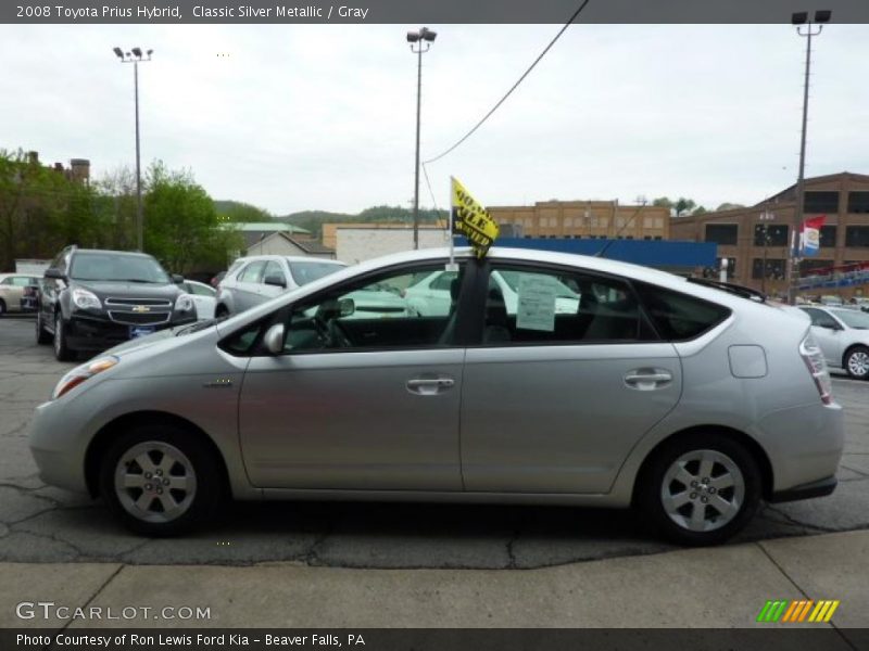 Classic Silver Metallic / Gray 2008 Toyota Prius Hybrid