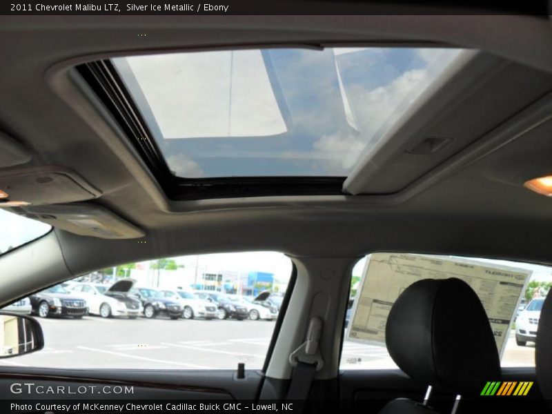 Silver Ice Metallic / Ebony 2011 Chevrolet Malibu LTZ