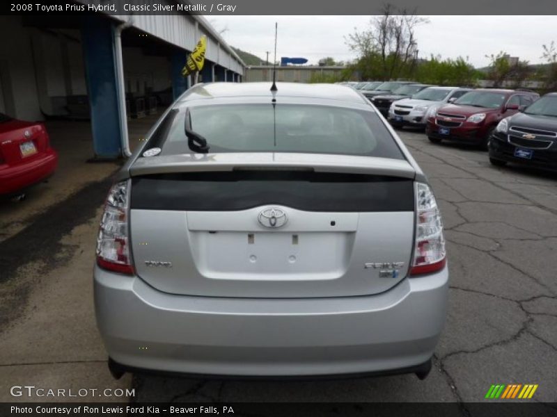 Classic Silver Metallic / Gray 2008 Toyota Prius Hybrid