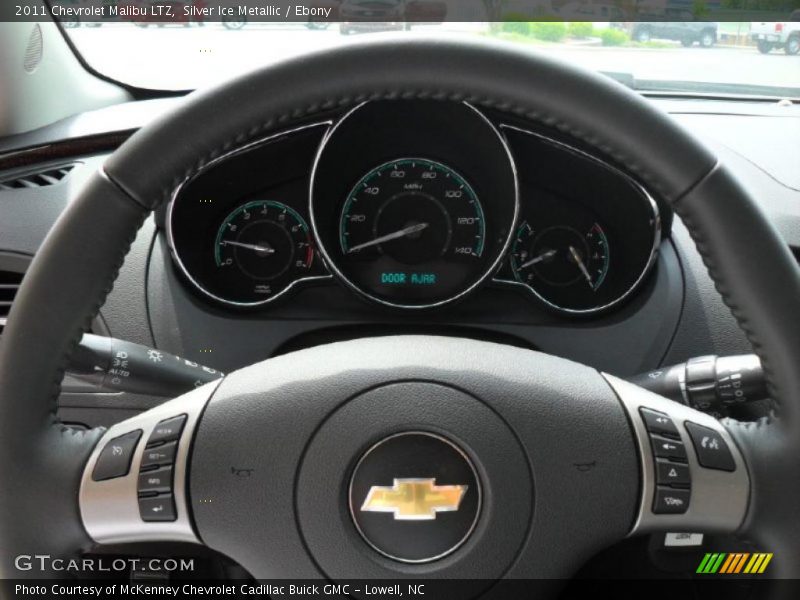 Silver Ice Metallic / Ebony 2011 Chevrolet Malibu LTZ