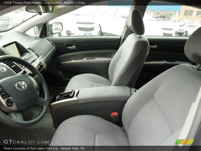 Classic Silver Metallic / Gray 2008 Toyota Prius Hybrid