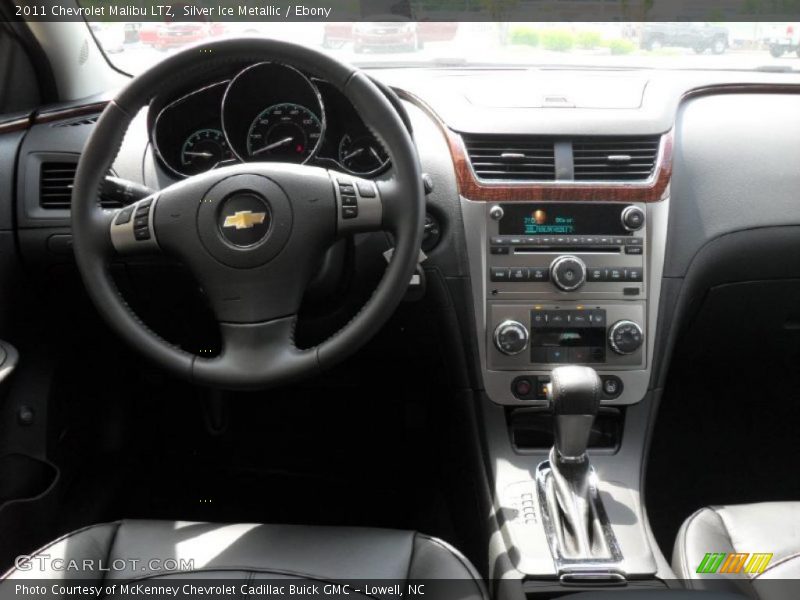 Silver Ice Metallic / Ebony 2011 Chevrolet Malibu LTZ