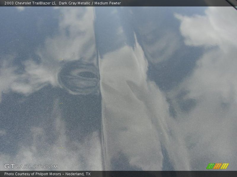 Dark Gray Metallic / Medium Pewter 2003 Chevrolet TrailBlazer LS