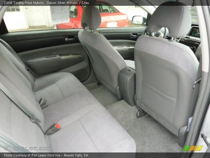 Classic Silver Metallic / Gray 2008 Toyota Prius Hybrid