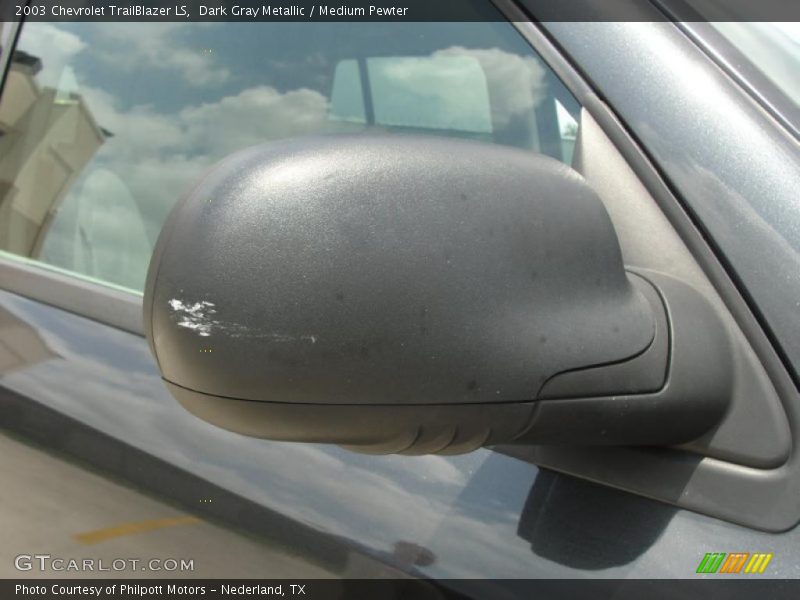 Dark Gray Metallic / Medium Pewter 2003 Chevrolet TrailBlazer LS