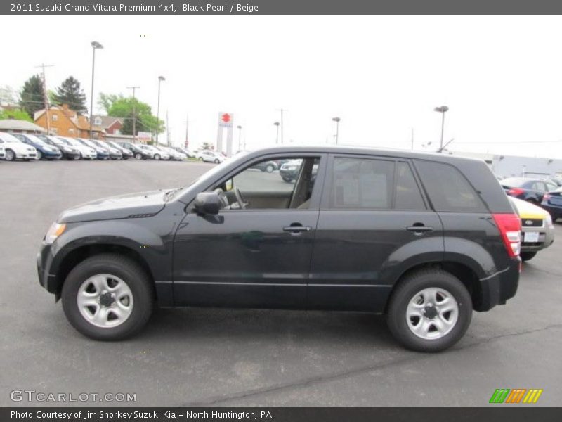 Black Pearl / Beige 2011 Suzuki Grand Vitara Premium 4x4