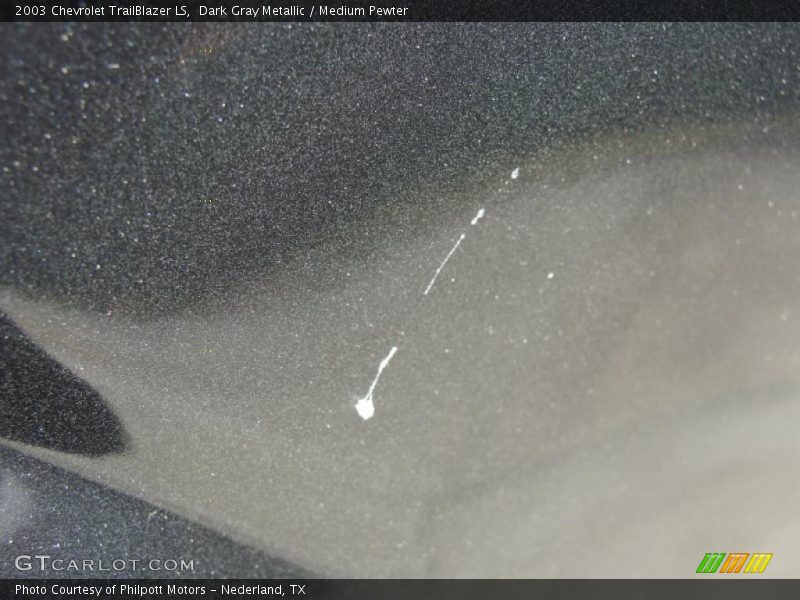 Dark Gray Metallic / Medium Pewter 2003 Chevrolet TrailBlazer LS