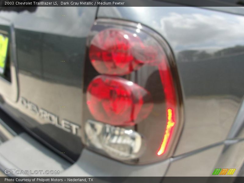 Dark Gray Metallic / Medium Pewter 2003 Chevrolet TrailBlazer LS