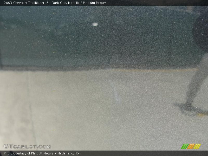 Dark Gray Metallic / Medium Pewter 2003 Chevrolet TrailBlazer LS