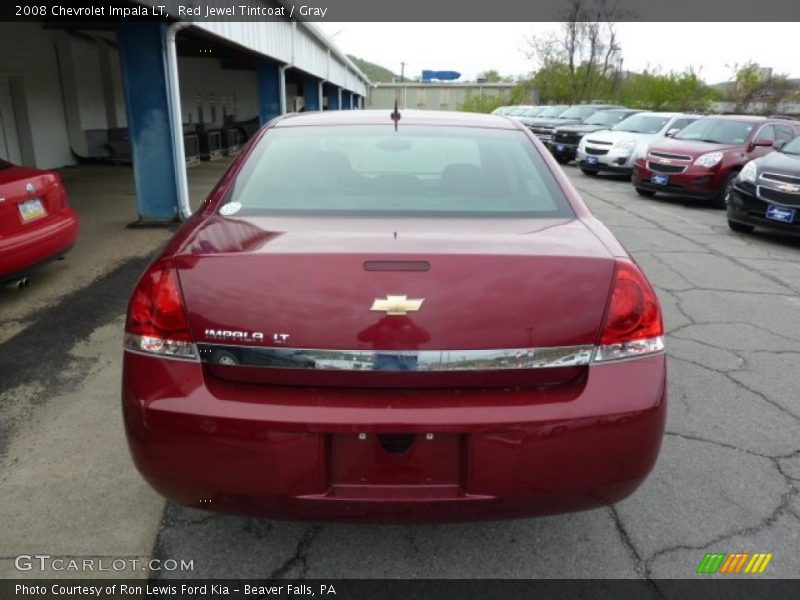 Red Jewel Tintcoat / Gray 2008 Chevrolet Impala LT