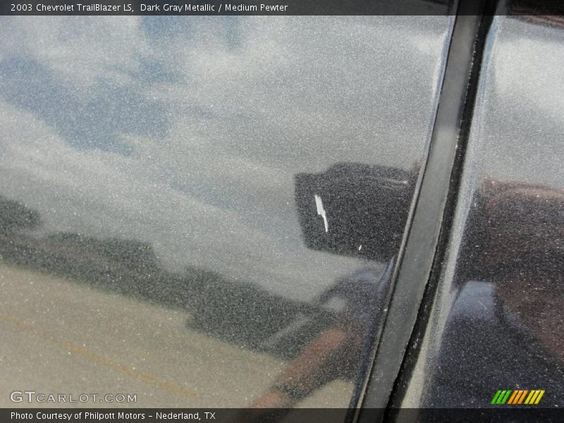 Dark Gray Metallic / Medium Pewter 2003 Chevrolet TrailBlazer LS
