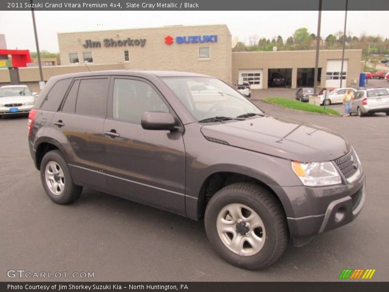 Slate Gray Metallic / Black 2011 Suzuki Grand Vitara Premium 4x4