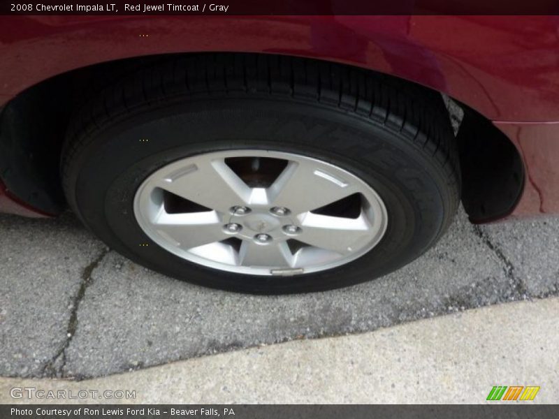 Red Jewel Tintcoat / Gray 2008 Chevrolet Impala LT