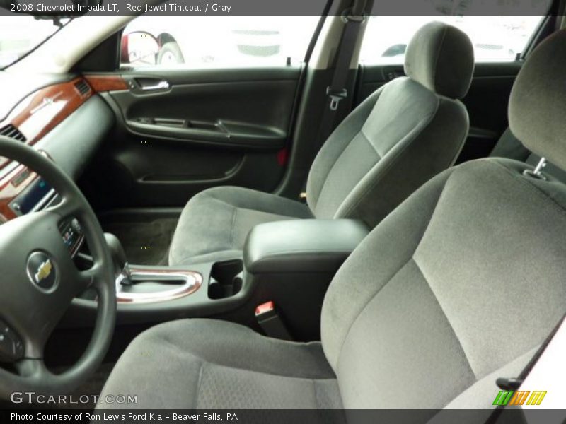 Red Jewel Tintcoat / Gray 2008 Chevrolet Impala LT