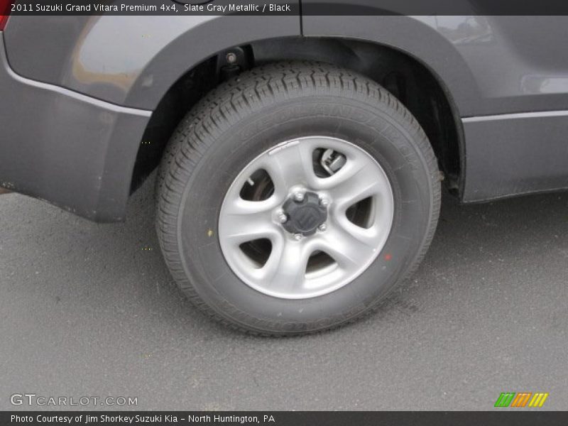 Slate Gray Metallic / Black 2011 Suzuki Grand Vitara Premium 4x4