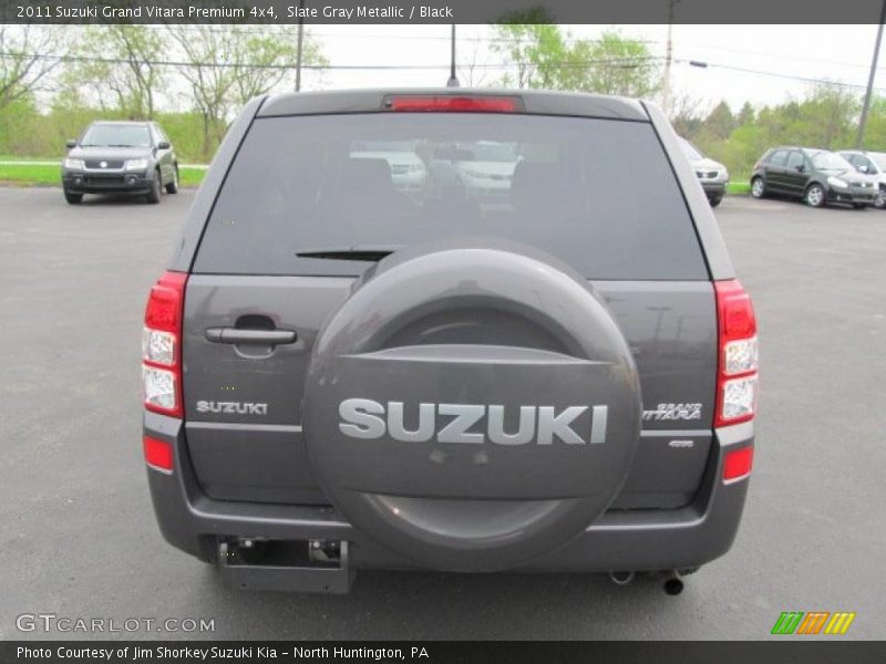 Slate Gray Metallic / Black 2011 Suzuki Grand Vitara Premium 4x4