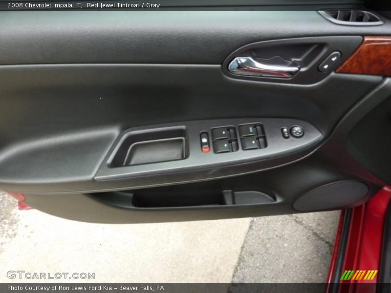 Red Jewel Tintcoat / Gray 2008 Chevrolet Impala LT