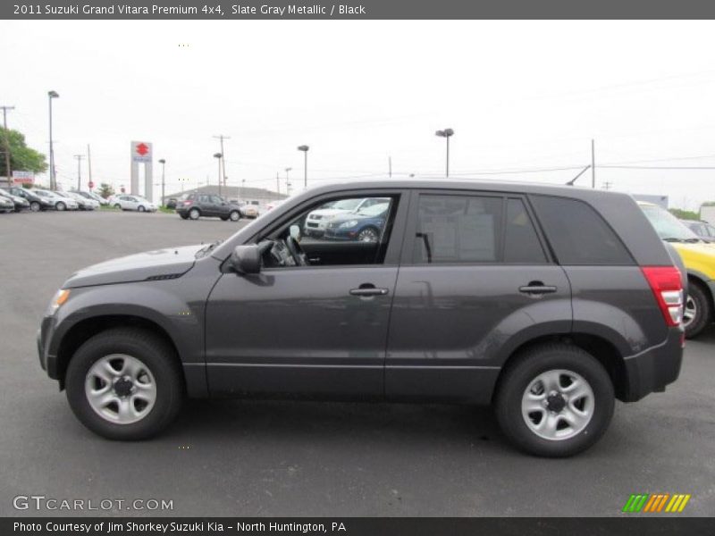 Slate Gray Metallic / Black 2011 Suzuki Grand Vitara Premium 4x4