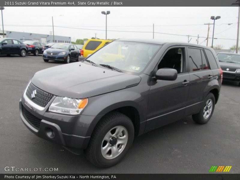 Slate Gray Metallic / Black 2011 Suzuki Grand Vitara Premium 4x4