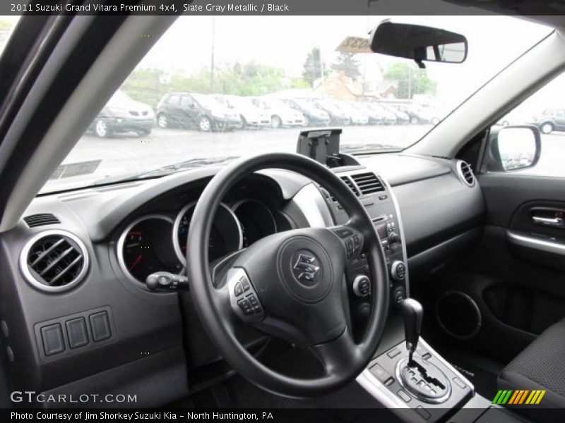 Slate Gray Metallic / Black 2011 Suzuki Grand Vitara Premium 4x4