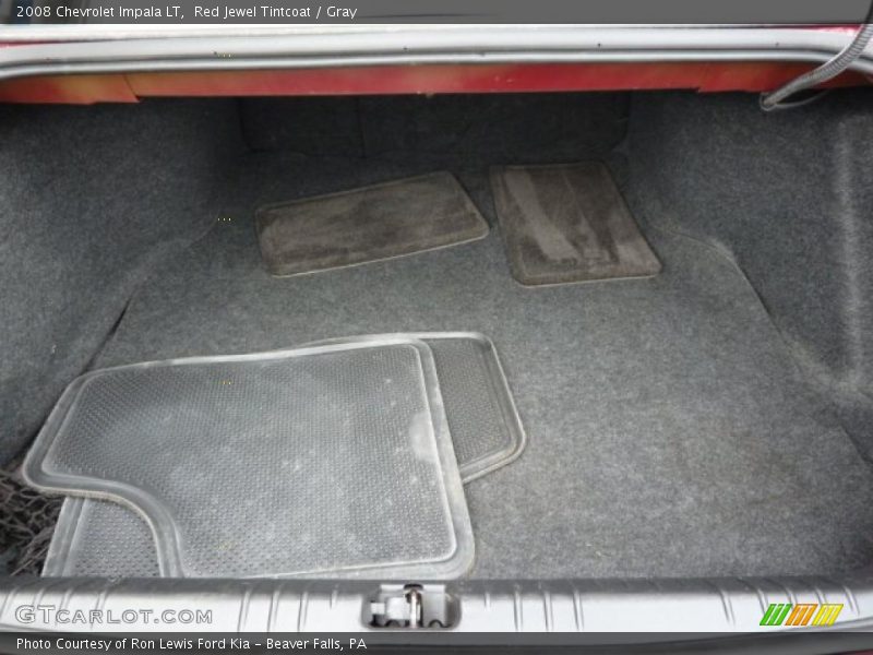 Red Jewel Tintcoat / Gray 2008 Chevrolet Impala LT