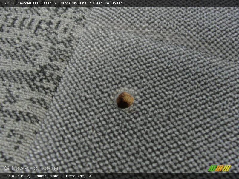 Dark Gray Metallic / Medium Pewter 2003 Chevrolet TrailBlazer LS