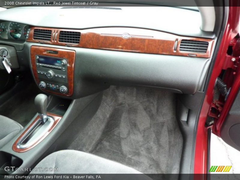 Red Jewel Tintcoat / Gray 2008 Chevrolet Impala LT
