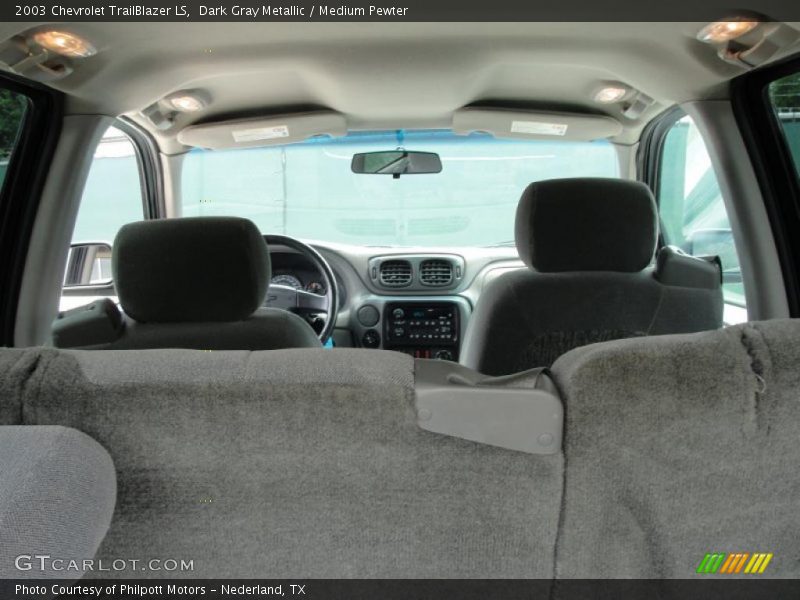 Dark Gray Metallic / Medium Pewter 2003 Chevrolet TrailBlazer LS