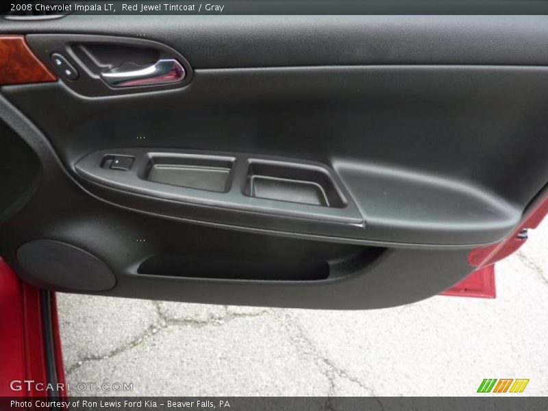 Red Jewel Tintcoat / Gray 2008 Chevrolet Impala LT