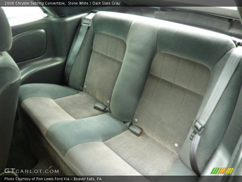  2006 Sebring Convertible Dark Slate Gray Interior